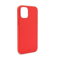 Puro ICON AntiMicrobial iPhone 12 mini 5,4" czerwony|red IPC1254ICONRED cena un informācija | Telefonu vāciņi, maciņi | 220.lv
