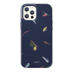 UNIQ etui Coehl Reverie iPhone 12 Pro Max 6,7" niebieski|prussian blue cena un informācija | Telefonu vāciņi, maciņi | 220.lv