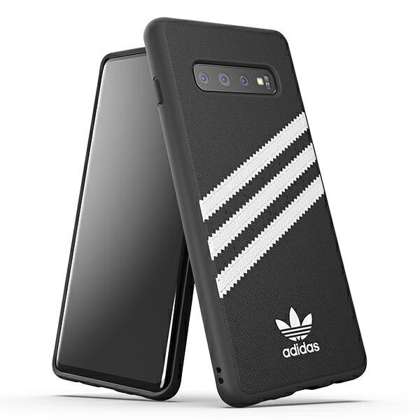 Adidas Moulded Case Samsung S10+ G975 czarno biały|black white 34700 цена и информация | Telefonu vāciņi, maciņi | 220.lv