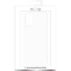 Puro Nude 0.3 Samsung A03s A037 przeźroczysty|transparent SGA03S03NUDETR цена и информация | Чехлы для телефонов | 220.lv