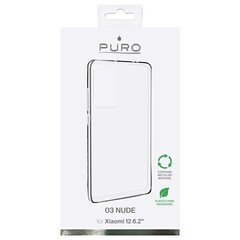 Puro Nude 0.3 Xiaomi 12|12x przeźroczysty|transparent XM1203NUDETR цена и информация | Чехлы для телефонов | 220.lv