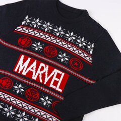 Adīts Unisex džemperis Marvel, Tumši zils cena un informācija | Vīriešu džemperi | 220.lv