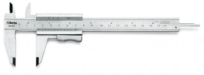 BETA bīdmērs, 0-160mm cena un informācija | Rokas instrumenti | 220.lv