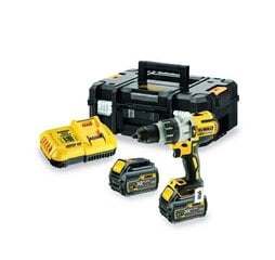 DEWALT ĀMURŠURBA 18V 95/66Nm 3-ĀTRUMS 2 x 6,0Ah CASE TSTAK DCD996T2 цена и информация | Шуруповерты, дрели | 220.lv