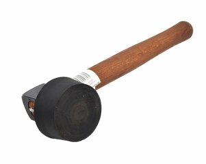 AWTOOLS PAVER&apos;S HAMMER 1.5KG VULKANIZĒTA GUMIJA cena un informācija | Rokas instrumenti | 220.lv