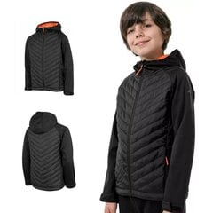 Детский жакет 4F Softshell Jr.  HJZ22 JSFM002 20S, черный цена и информация | 4F Одежда для мальчиков | 220.lv