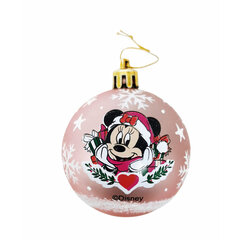 Ёлочный шарик Minnie Mouse Lucky 10 штук Розовый Пластик (Ø 6 cm) цена и информация | Елочные игрушки | 220.lv