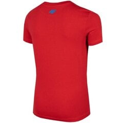 Bērnu T-krekls 4F HJZ22 JTSM007 62S цена и информация | Рубашки для мальчиков | 220.lv