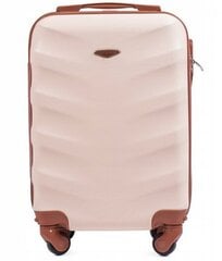 Большой чемодан Wings BS402 размер L светлого цвета цена и информация | Чемоданы, дорожные сумки | 220.lv