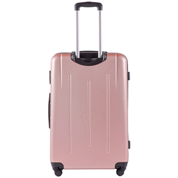 Lielais koferis Wings 304 izmērs L  gaiši rozā (rose gold) cena un informācija | Koferi, ceļojumu somas | 220.lv