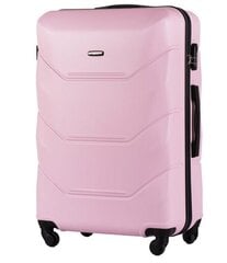 Lielais koferis Wings 147 izmērs L rozā (pink) cena un informācija | Koferi, ceļojumu somas | 220.lv