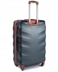 Большой чемодан Wings BS402, размер L, тёмно-зелёный цена и информация | Чемоданы, дорожные сумки | 220.lv