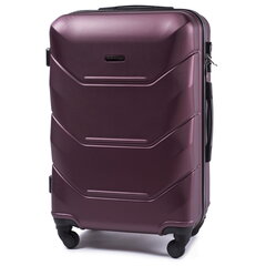 Небольшой чемодан Wings TD147 фиолетовый размер S цена и информация | Чемоданы, дорожные сумки | 220.lv