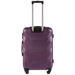 Большой чемодан Wings TD147 фиолетовый размер L цена и информация | Чемоданы, дорожные сумки | 220.lv