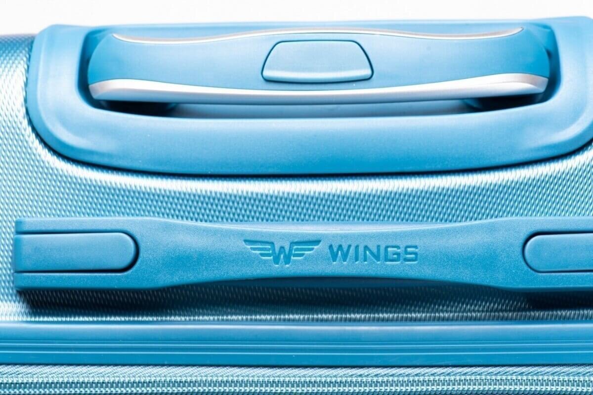 Vidējs čemodāns Wings 310 izmērs M zaļš цена и информация | Koferi, ceļojumu somas | 220.lv