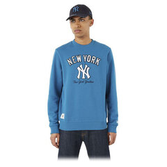 Толстовка без капюшона мужская New Era MLB Heritage New York Yankees Синий цена и информация | Мужская спортивная одежда | 220.lv