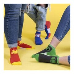 Носки Marvel Унисекс 3 пар Разноцветный цена и информация | Мужские носки | 220.lv
