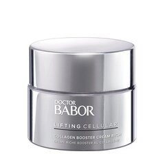 Крем для лица BABOR обогащенный коллагеном Collagen Booster Cream Rich цена и информация | Наносите на чистую кожу лица. Подержите около 10-15 минут и смойте водой. | 220.lv