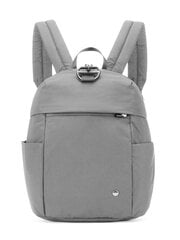 Maza pret-zādzību mugursoma sievietēm Pacsafe CitySafe CX Mini 8L, Econyl, gaiši pelēka цена и информация | Спортивные сумки и рюкзаки | 220.lv