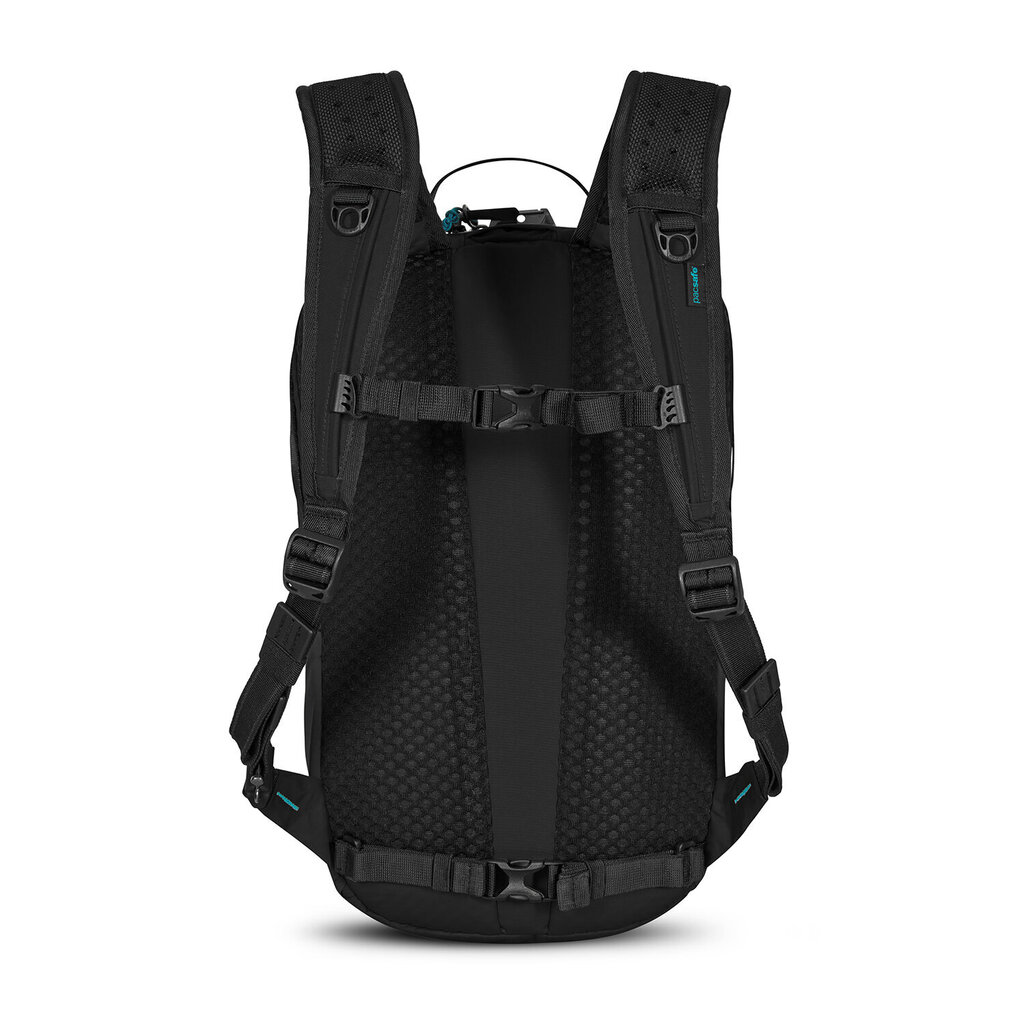 Pret -zādzību Pilsētas mugursomas PacSafe Eco 18L, Black цена и информация | Sporta somas un mugursomas | 220.lv