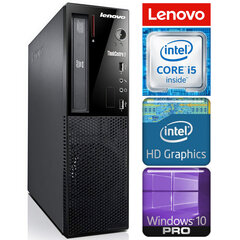 Lenovo Edge 72 SFF i5-3470 4GB 960SSD DVD WIN10Pro cena un informācija | Stacionārie datori | 220.lv