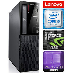 Lenovo Edge 72 SFF i5-3470 16GB 480SSD GT1030 2GB DVD WIN10Pro cena un informācija | Stacionārie datori | 220.lv