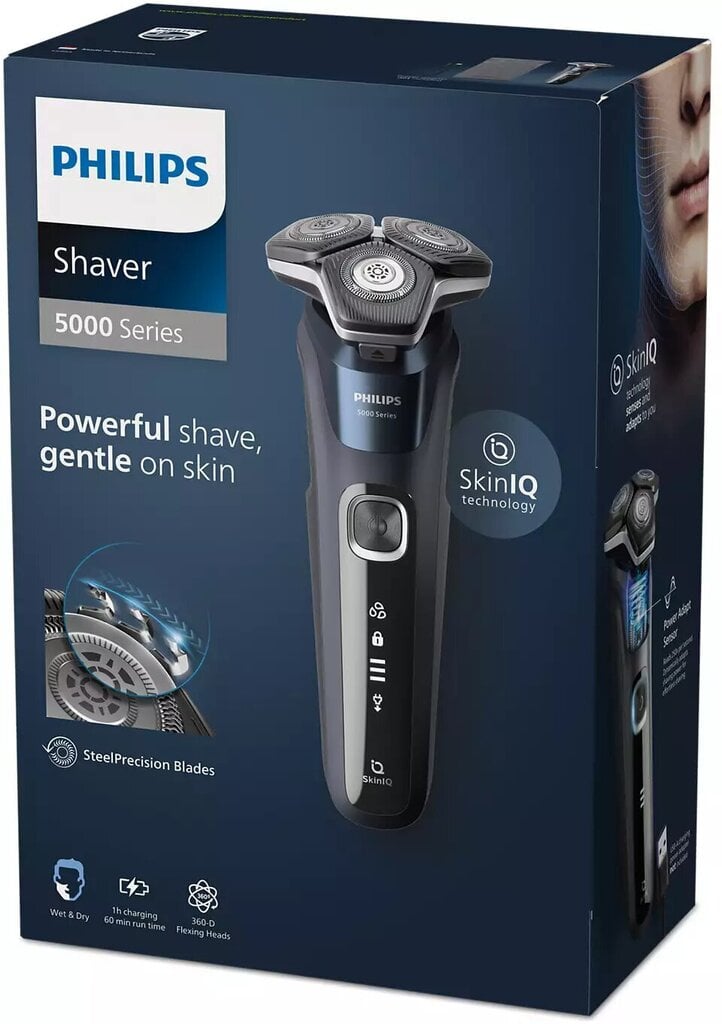 Philips Shaver Series 5000 S5885/10 cena un informācija | Bārdas skuvekļi | 220.lv