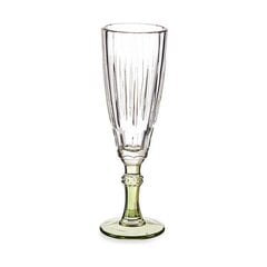 Бокал для шампанского Exotic Стеклянный Зеленый (170 ml) цена и информация | Стаканы, фужеры, кувшины | 220.lv