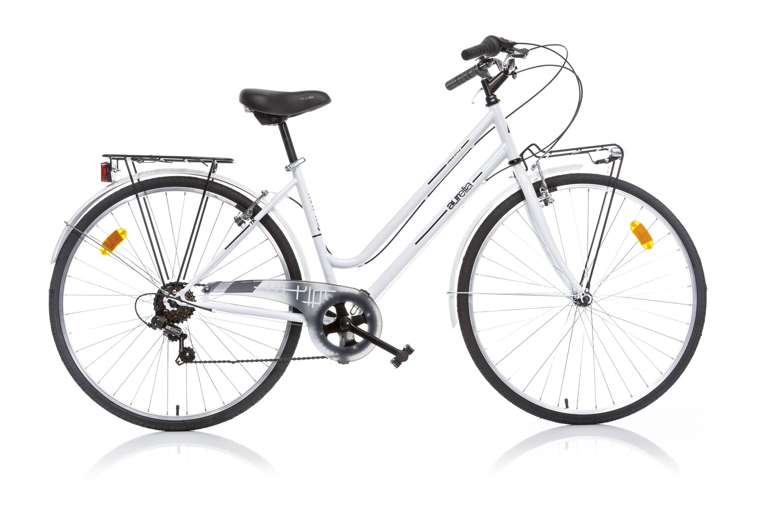 Pilsētas velosipēds Trekking Donna 28", balts cena un informācija | Velosipēdi | 220.lv