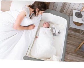 Детская кроватка Bebe Confort Calidoo, Gray Mist цена и информация | Манежи | 220.lv