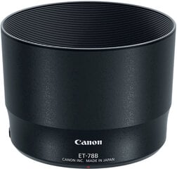 Canon objektīva pārsegs ET-78B cena un informācija | Citi piederumi fotokamerām | 220.lv