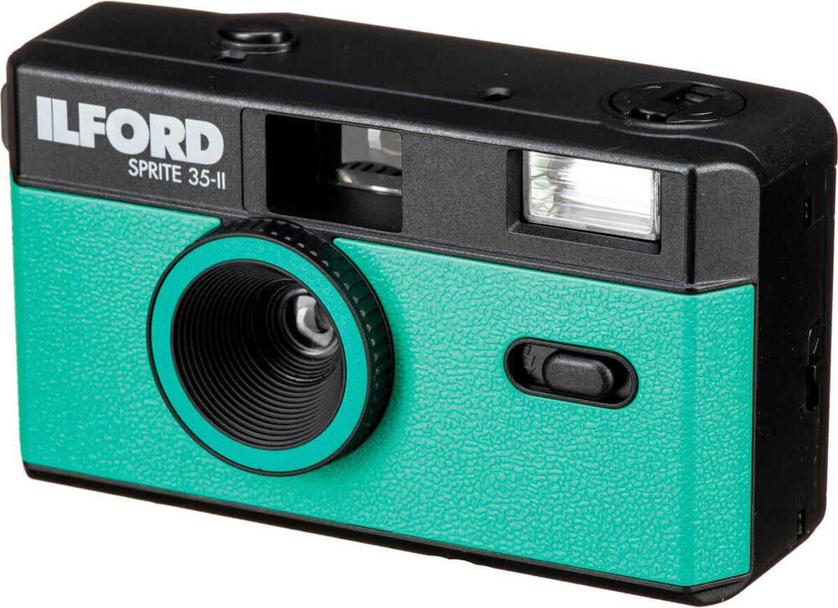 Ilford Sprite 35-II, Melns/Zaļš цена и информация | Momentfoto kameras | 220.lv