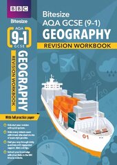 BBC Bitesize AQA GCSE (9-1) Geography Revision Workbook - 2023 and 2024 exams: for home learning, 2022 and 2023 assessments and exams цена и информация | Книги для подростков  | 220.lv