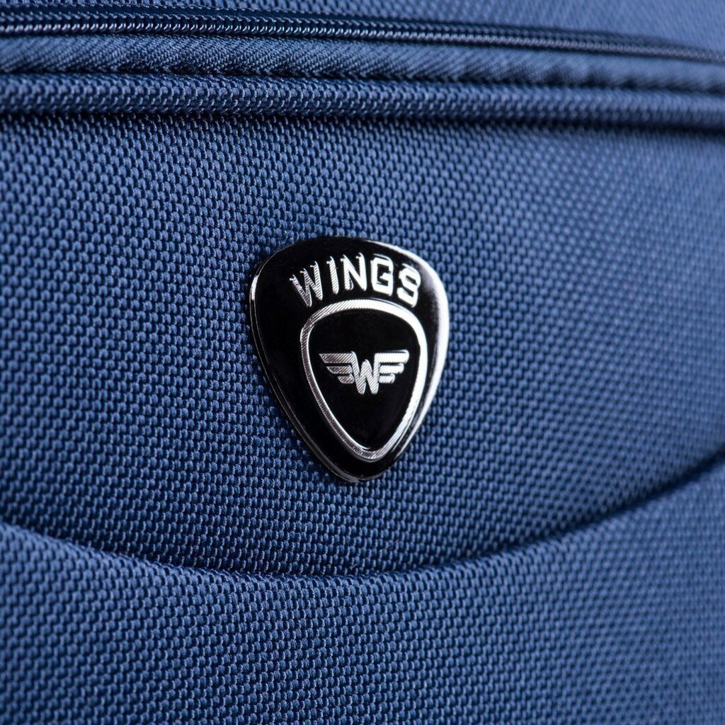 Neliels koferis Wings 6802, S, zils цена и информация | Koferi, ceļojumu somas | 220.lv