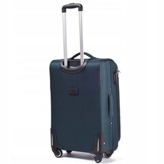 Небольшой чемодан Wings 1706, S, зеленый цена и информация | Чемоданы, дорожные сумки | 220.lv