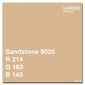 Manfrotto papīra fons 2,75x11m, Sandstone smilškrāsas (9025) цена и информация | Apgaismojums fotografēšanai | 220.lv