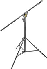 Manfrotto стойка для осветителя с журавлем Combi Boom Stand (420NSB) цена и информация | Осветительное оборудование для фотосъемок | 220.lv