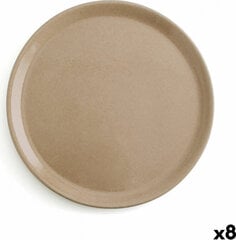 Плоская тарелка Anaflor Vulcano Мясо Кафель Бежевый Ø 31 cm (8 штук) цена и информация | Посуда, тарелки, обеденные сервизы | 220.lv