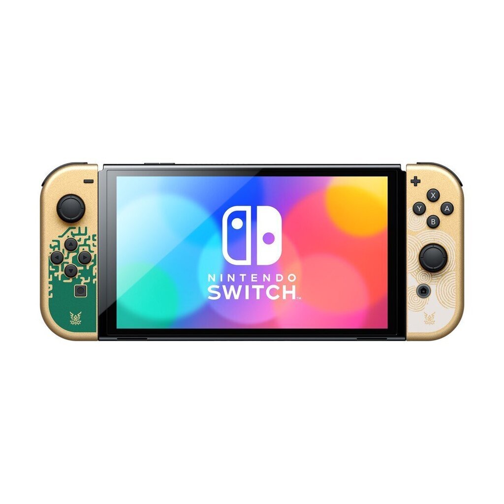 Nintendo Switch OLED - The Legend of Zelda: Tears of the Kingdom Edition cena un informācija | Spēļu konsoles | 220.lv