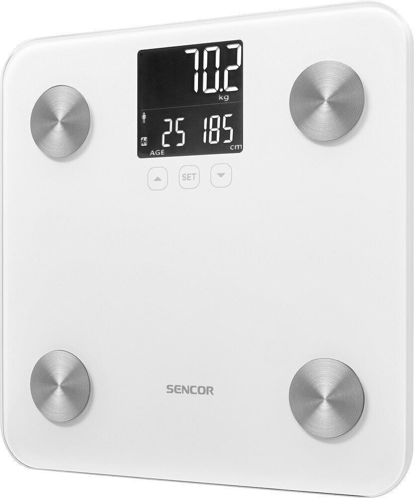 Sencor SBS 6025WH cena un informācija | Ķermeņa svari, bagāžas svari | 220.lv