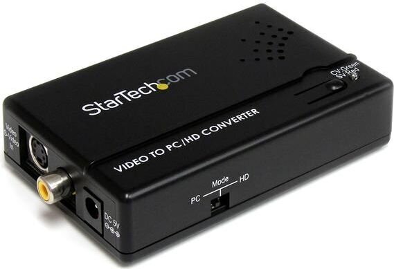 Adapteris StarTech VID2VGATV2 S-Video VGA cena un informācija | Adapteri un USB centrmezgli | 220.lv