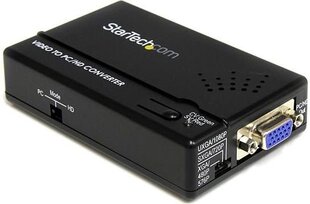 Adapteris StarTech VID2VGATV2 S-Video VGA cena un informācija | Adapteri un USB centrmezgli | 220.lv