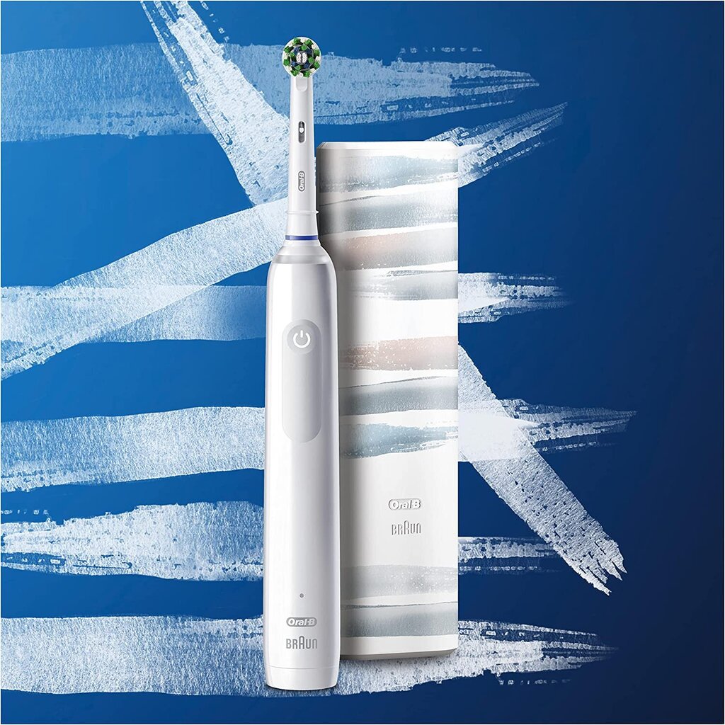 Oral-B Pro 3 3500 Limited Edition, White cena un informācija | Elektriskās zobu birstes | 220.lv