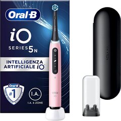 Oral-B iO 5n Pink cena un informācija | Elektriskās zobu birstes | 220.lv