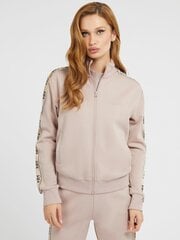 Sportiska stila jaka GUESS JEANS, Britney Full Zip Posh Taupe 563935214 cena un informācija | Sieviešu džemperi | 220.lv