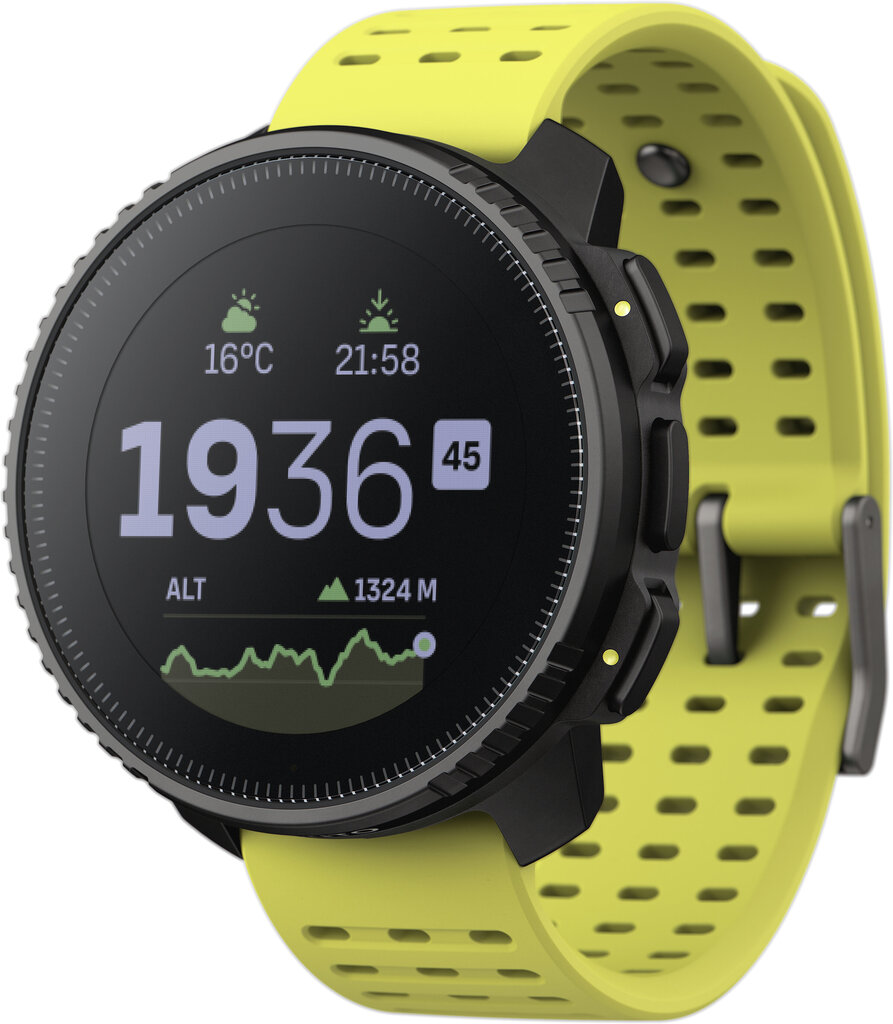 Suunto Vertical Black Lime цена и информация | Viedpulksteņi (smartwatch) | 220.lv