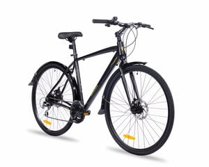 Velosipēds Insera Hybrid Evo M, 52 cm, melns цена и информация | Велосипеды | 220.lv