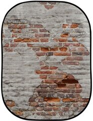 Manfrotto fons Urban Collapsible 1,5x2,1m, sarūsējis metāls / veca ķieģeļu siena (LL 5713) cena un informācija | Apgaismojums fotografēšanai | 220.lv