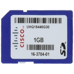 Mikro SD Atmiņas karte ar Adapteri CISCO SD-IE-1GB=   1 GB цена и информация | Карты памяти для фотоаппаратов | 220.lv