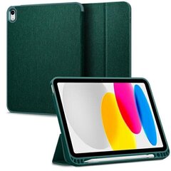 Spigen Urban Fit iPad 10.9" 2022 midnight green ACS05308 цена и информация | Чехлы для планшетов и электронных книг | 220.lv